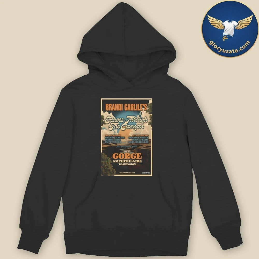 Brandi Carlile Tour May 2026 Live At Gorge Amphitheatre Washington Poster Shirt