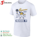 Brewers Milwaukee Butter Burgers Servin you Milwaukee style since 1970 shirt