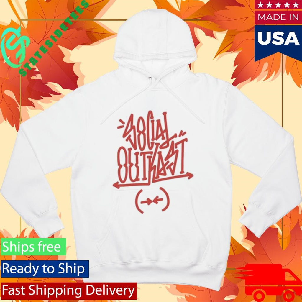 Brotherakia Social Outkast Red Tag Shirt