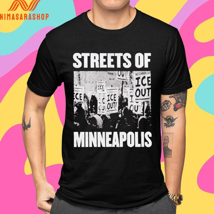 Bruce Springsteen Streets Of Minneapolis Ice Out Shirts