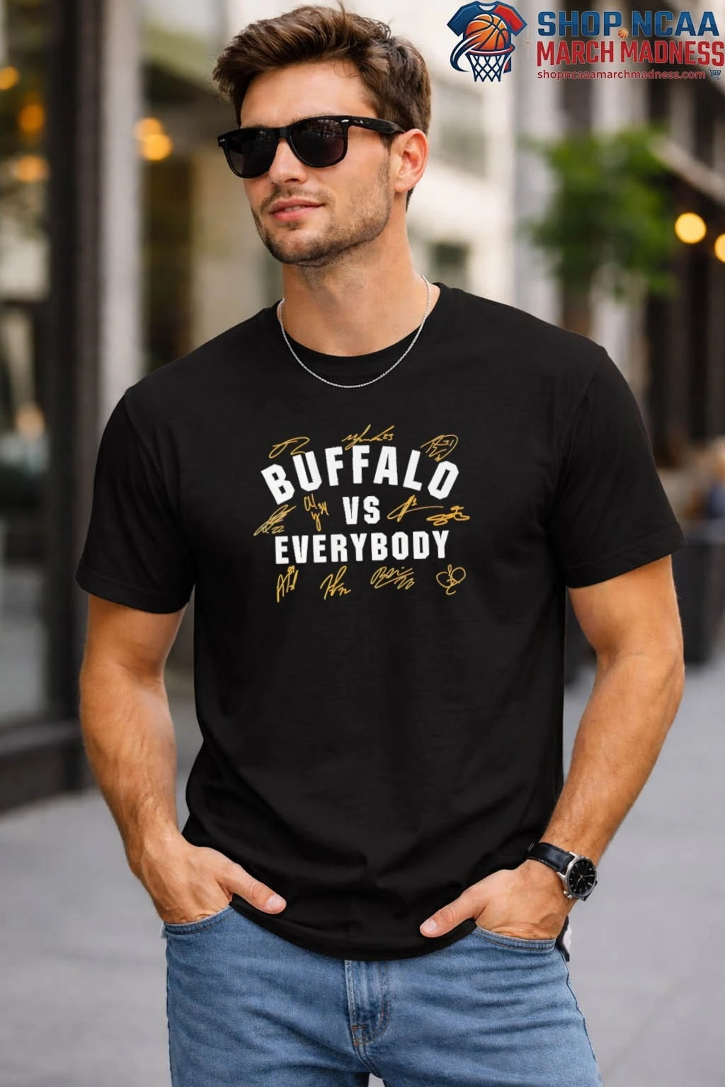 Buffalo Hockey Vs Everybody T Shirt