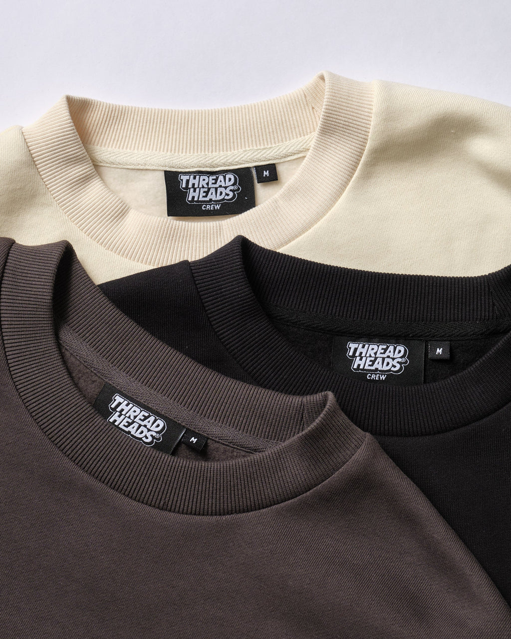 Classic Sweatshirt 3 Pack: Black, Charcoal, Natural