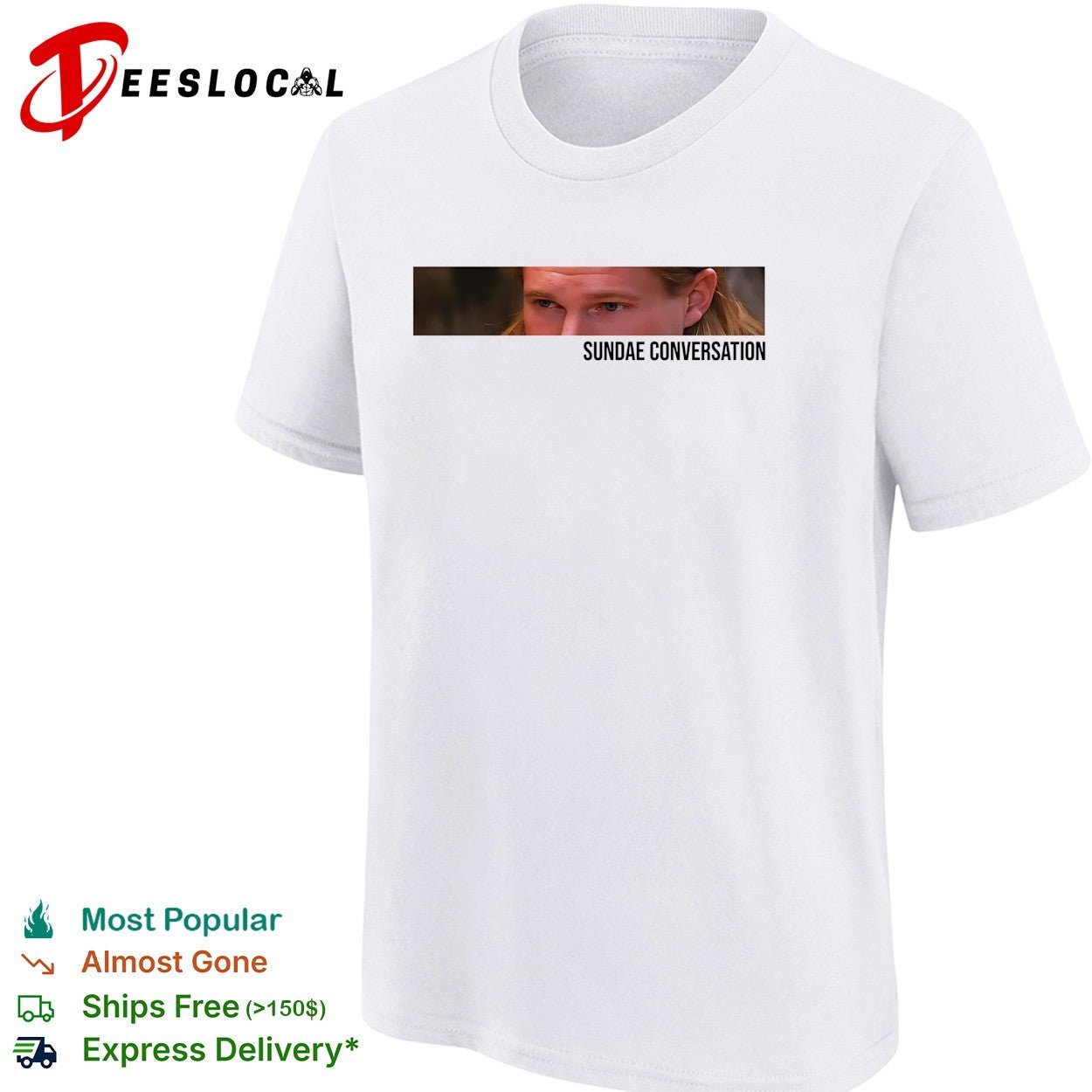 Caleb Pressley Sundae Conversation Eyes shirt