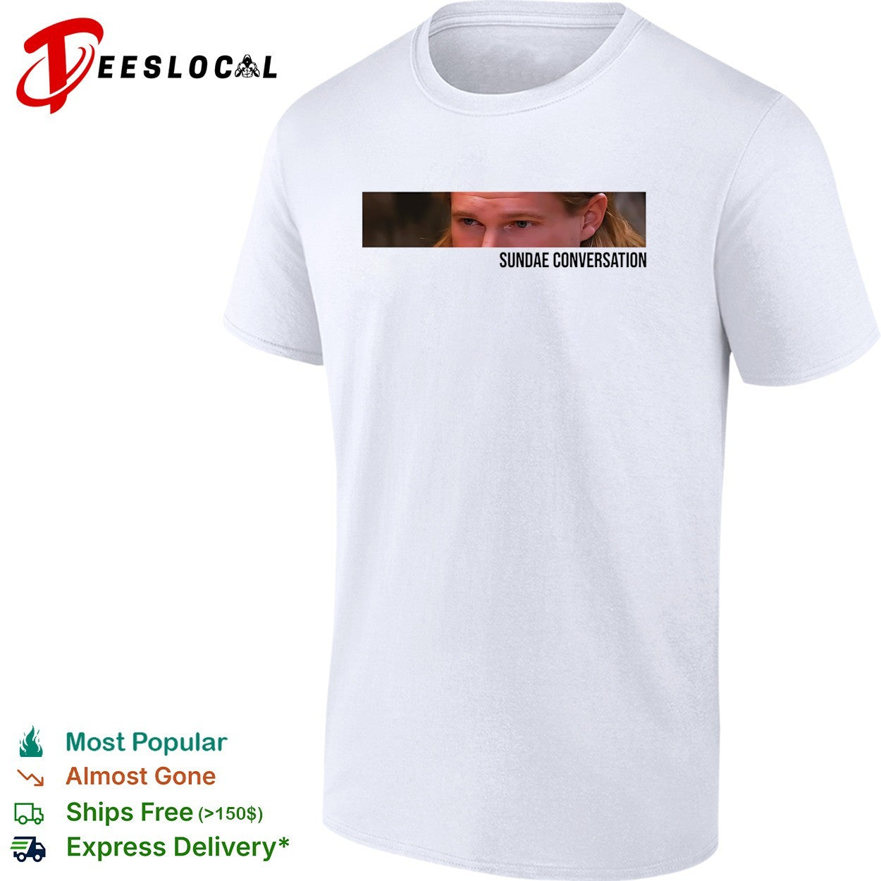 Caleb Pressley Sundae Conversation Eyes shirt