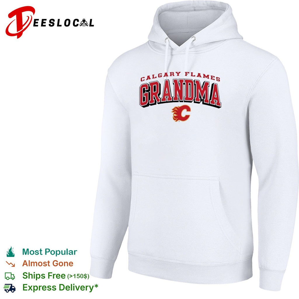 Calgary Flames Grandma logo hirt