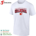 Calgary Flames Grandma logo hirt