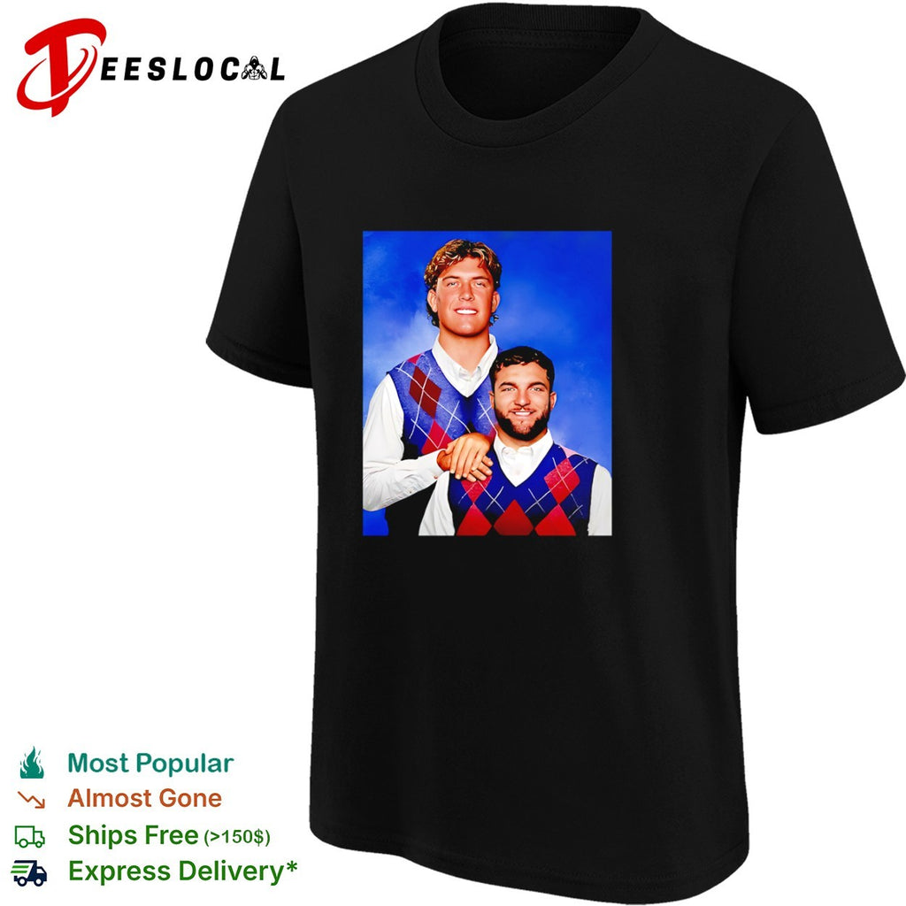 Cam Skattebo and Jaxson Dart Step Brothers shirt