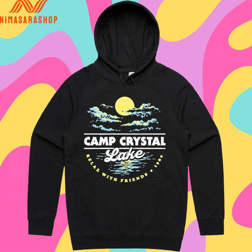 Camp Crystal Lake Relax With Friends 1980 Shirts