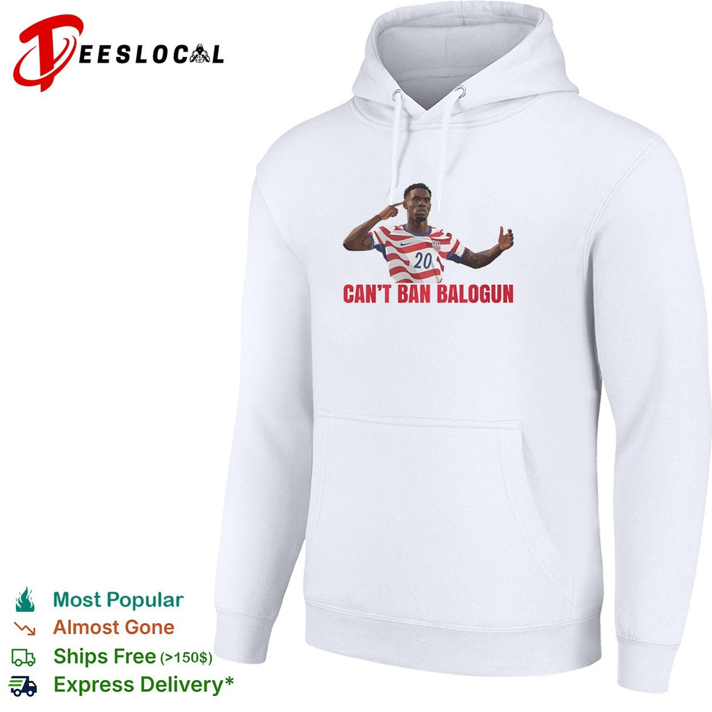Can’t ban Folarin Balogun because his having Trump meme shirt