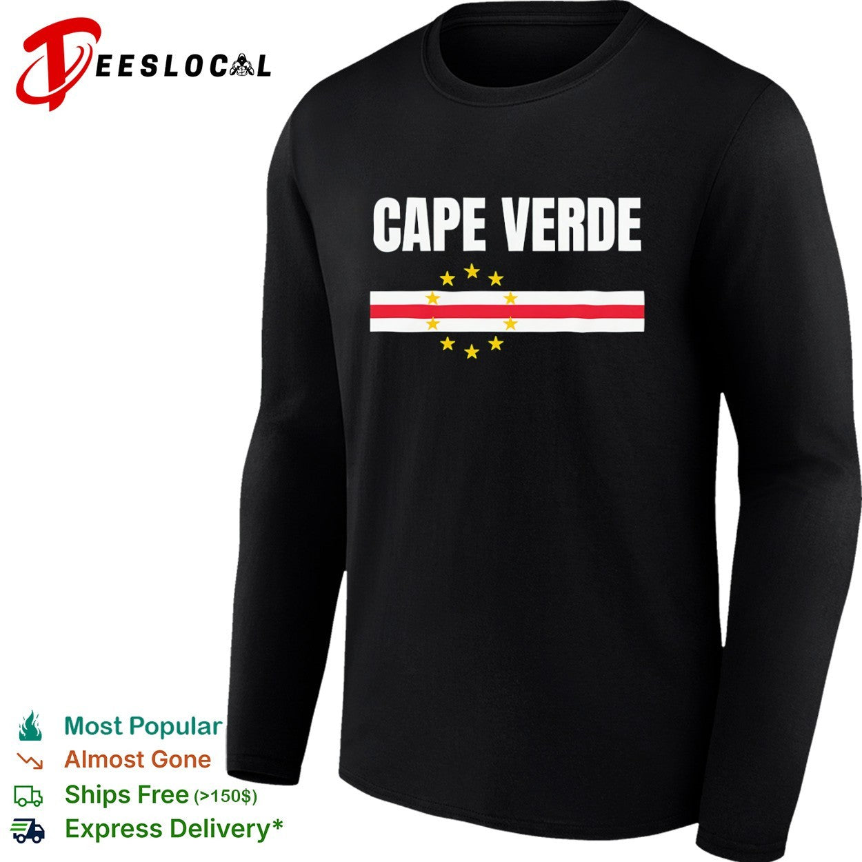 Cape Verde Flag shirt