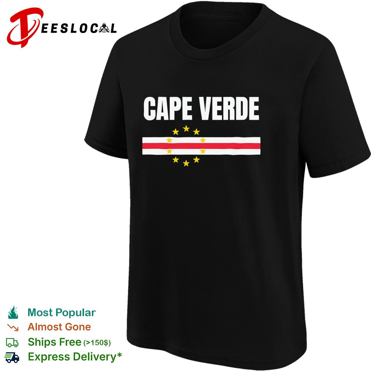 Cape Verde Flag shirt