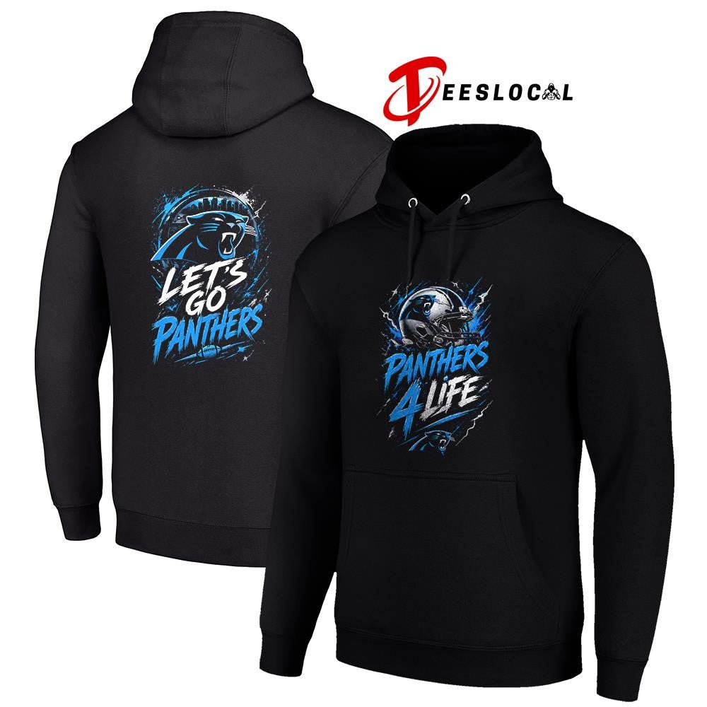 Carolina Panthers x fan 4 life graphic shirt