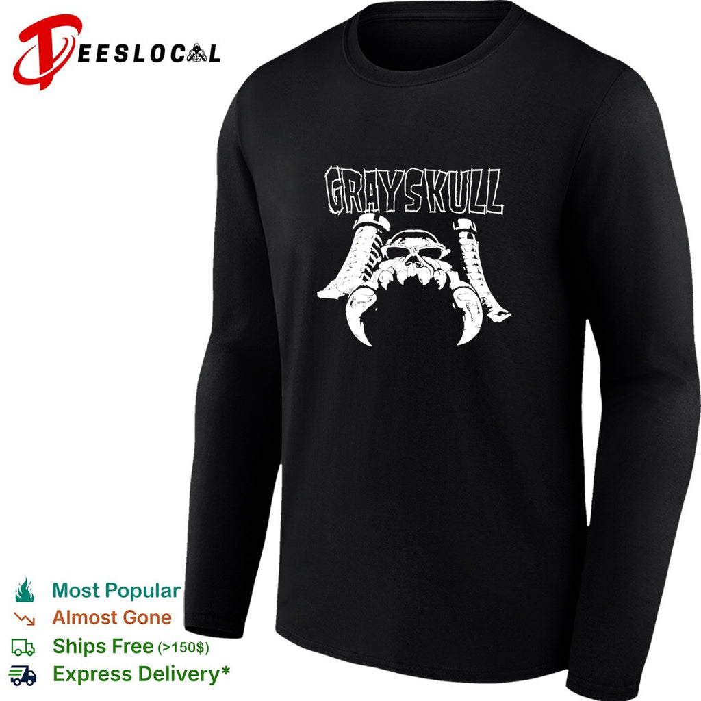 Castle Grayskull skull He Man gothic heavy metal shirt