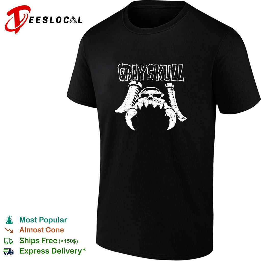 Castle Grayskull skull He Man gothic heavy metal shirt