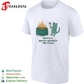 Cat holding spoon next to cauldron you’re going in the soup shirt