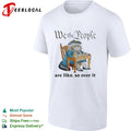 Cat in colonial wig we the people are like so over it shirt