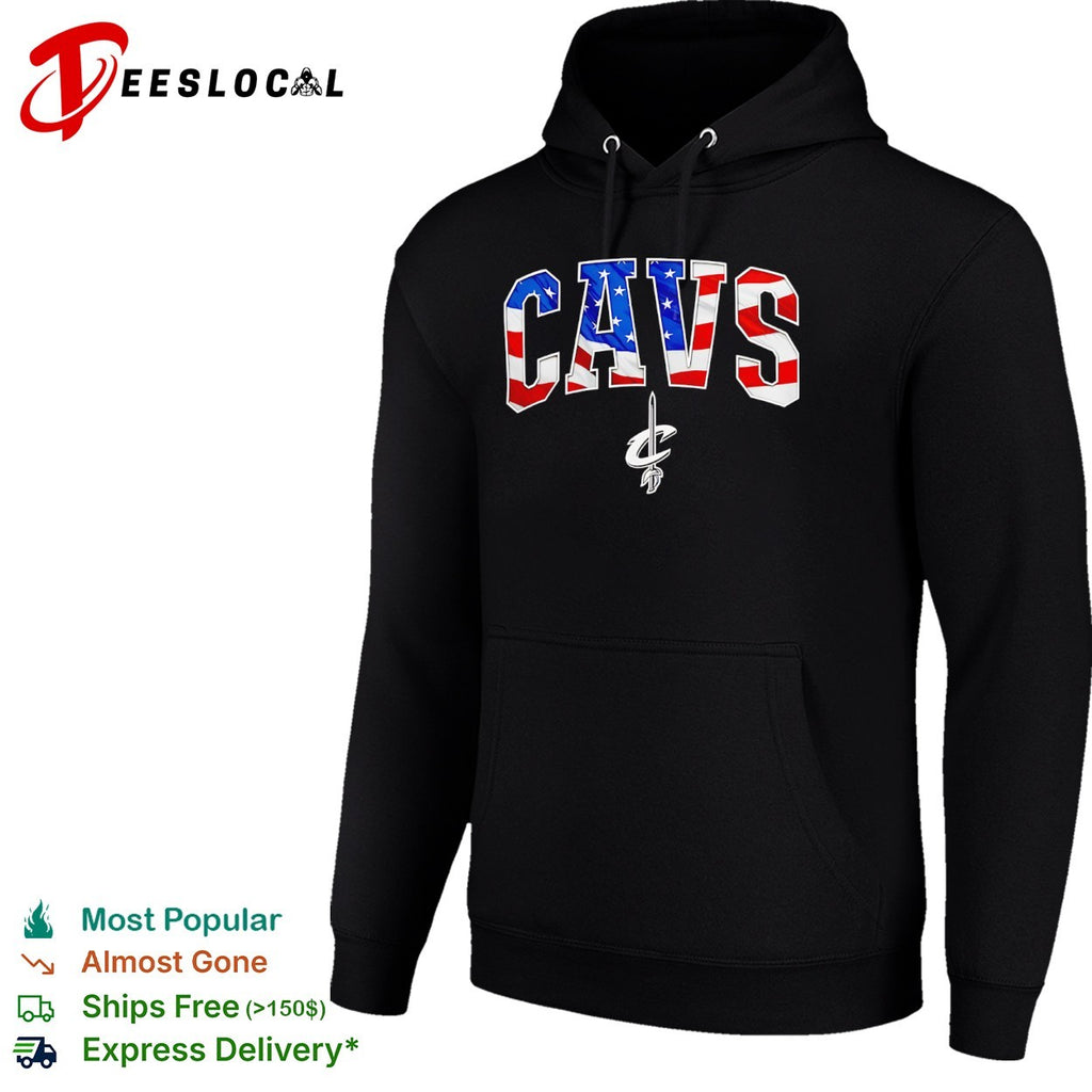 Cavs Cleveland Cavaliers American Flag Basketball shirt