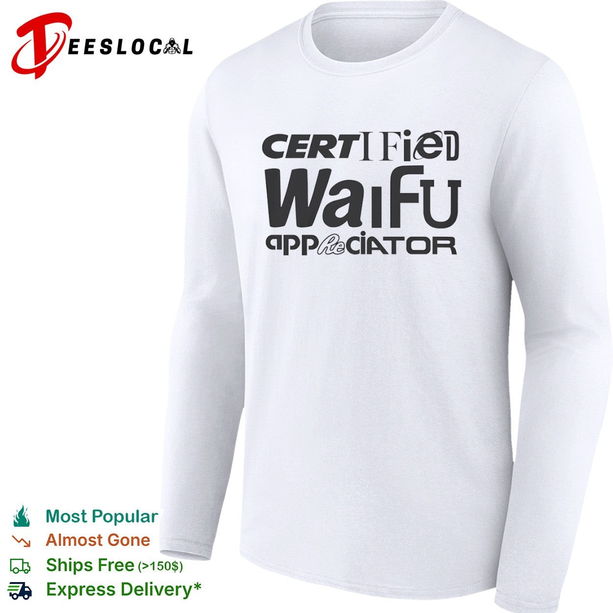 Certified Internet Explorer Waifu Appreciator Shirt
