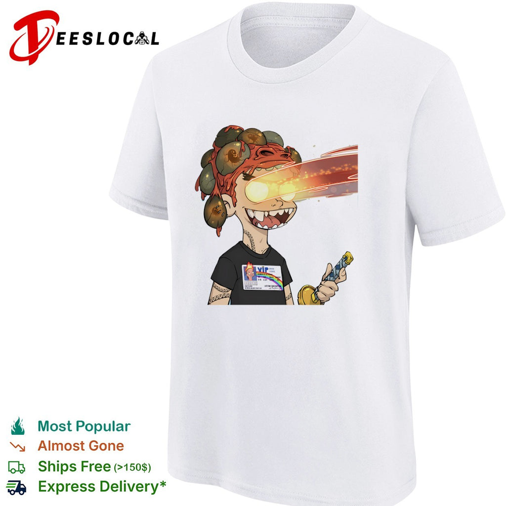 Chad Playboy Haywood Jablomy Street VIP Driver License Laser Eye shirt