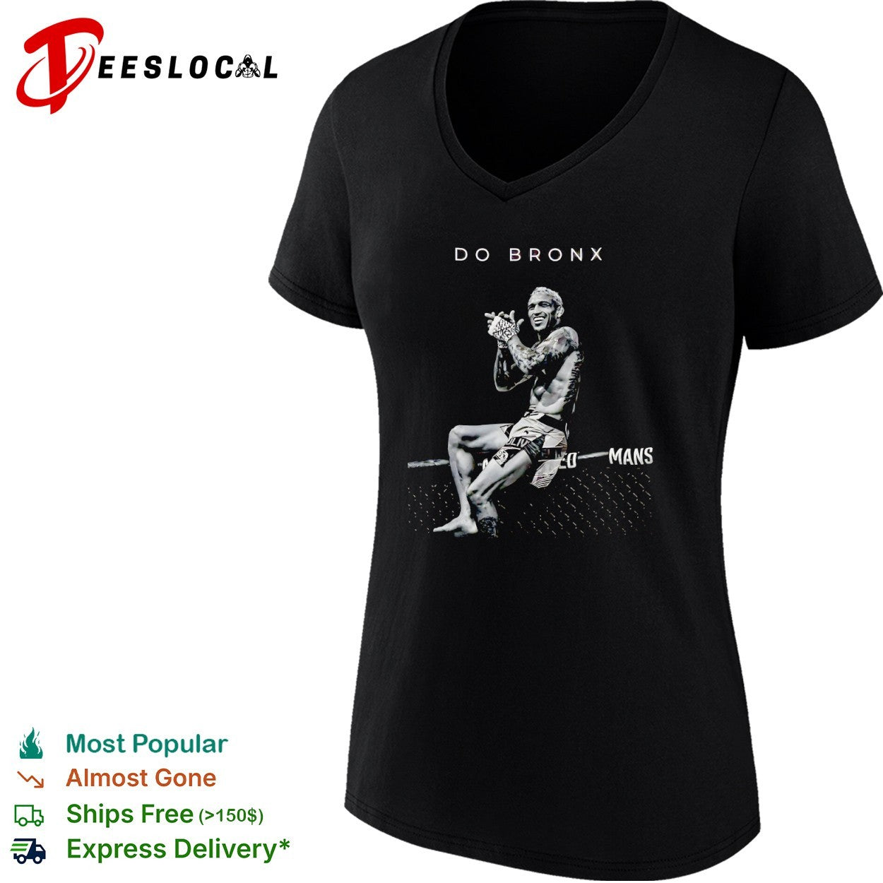 Charles Oliveira Do Bronx UFC MMA Fighter Mixed shirt