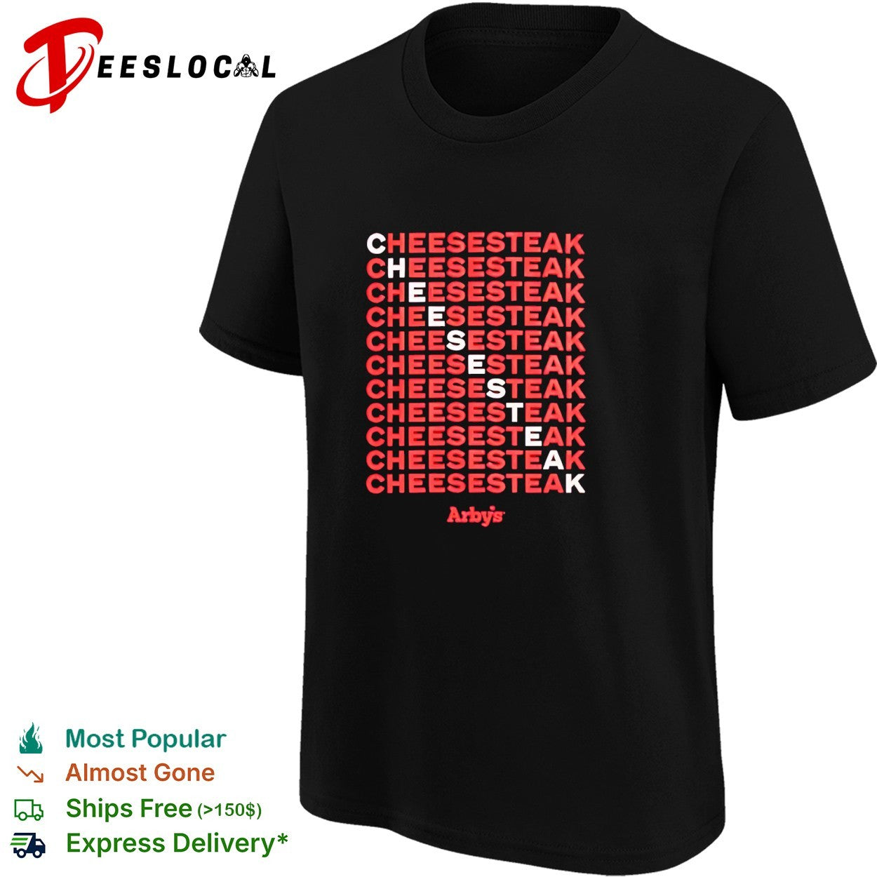 Cheesesteak Arby’s shirt
