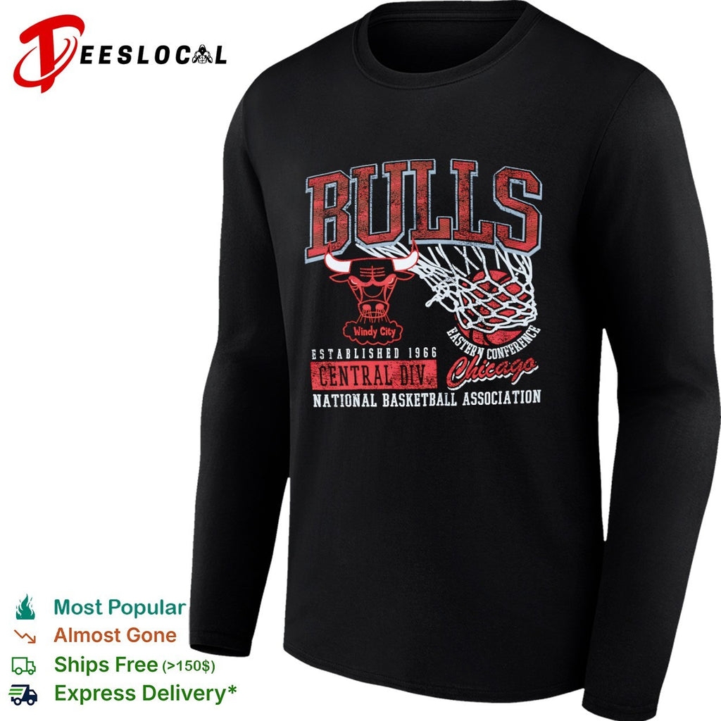 Chicago Bulls Windy City Established 1966 Central Div Eastern Conference shirt