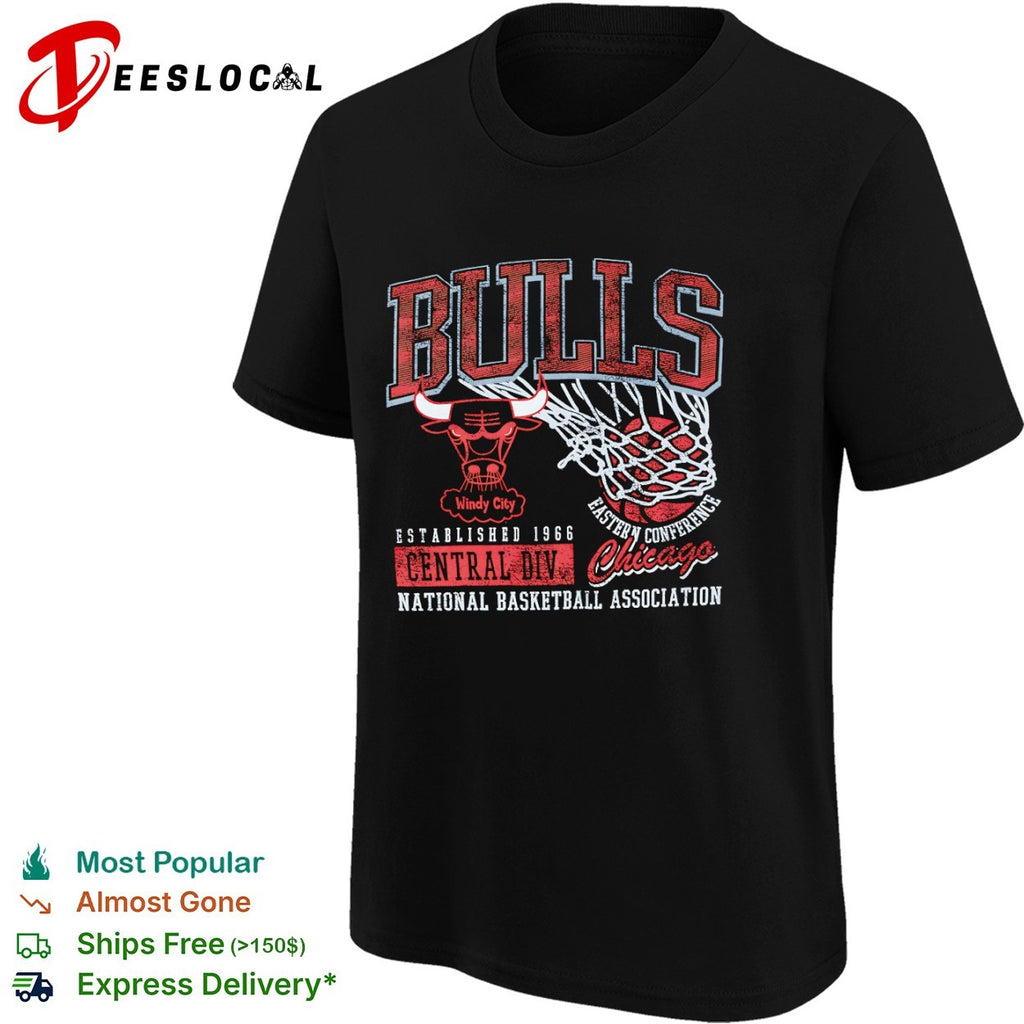 Chicago Bulls Windy City Established 1966 Central Div Eastern Conference shirt