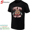 Chicago Bulls bull lifting one more rep weightlifting shirt