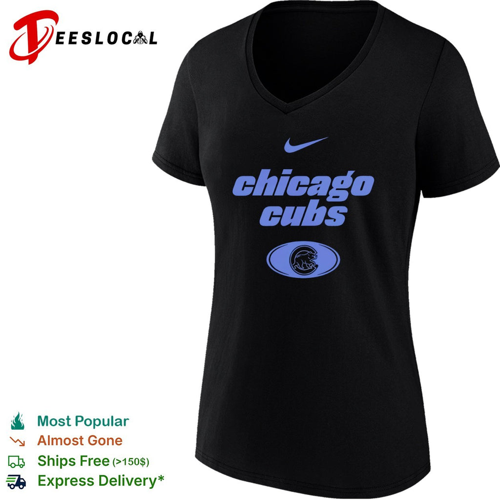 Chicago Cubs Logo and Bear Emblem Wordmark shirt