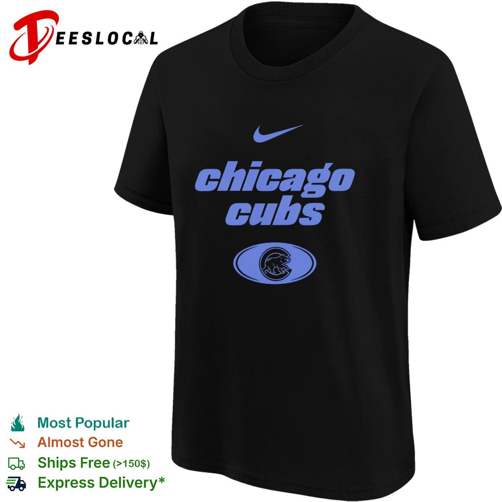 Chicago Cubs Logo and Bear Emblem Wordmark shirt