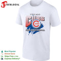 Chicago Cubs Major League Baseball Mitchell and Ness logo shirt