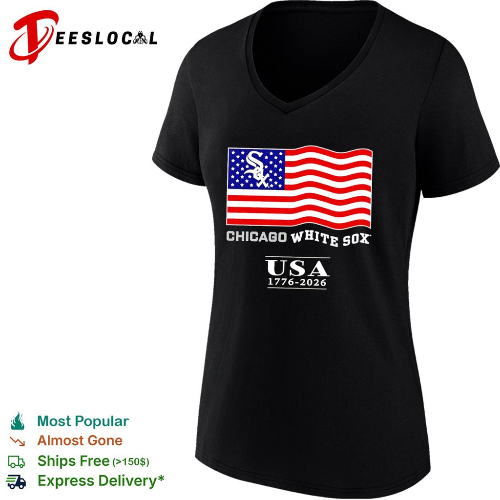 Chicago White Sox USA 1776 2026 American Flag Independence Day shirt