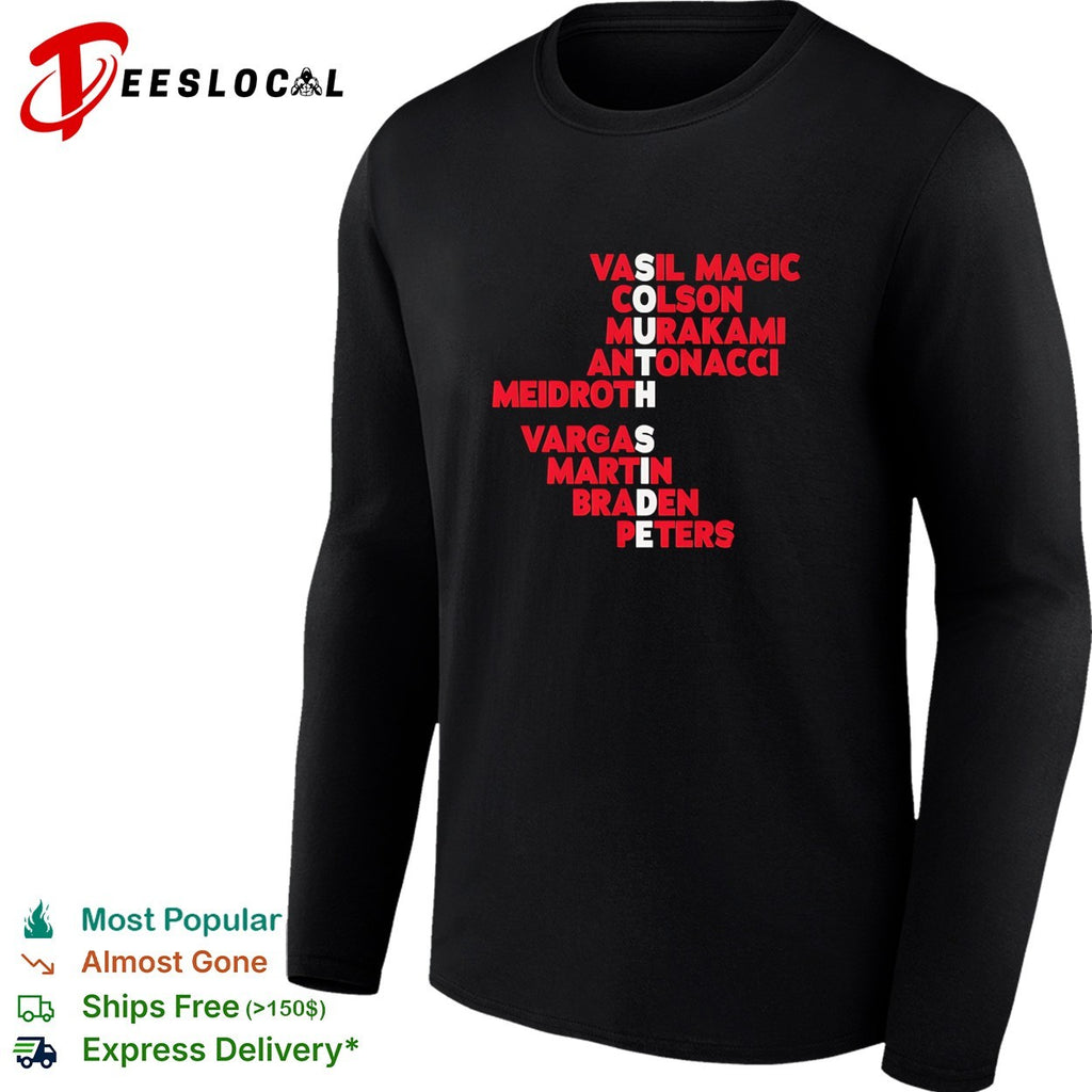 Chicago White Sox southside players names roster shirt
