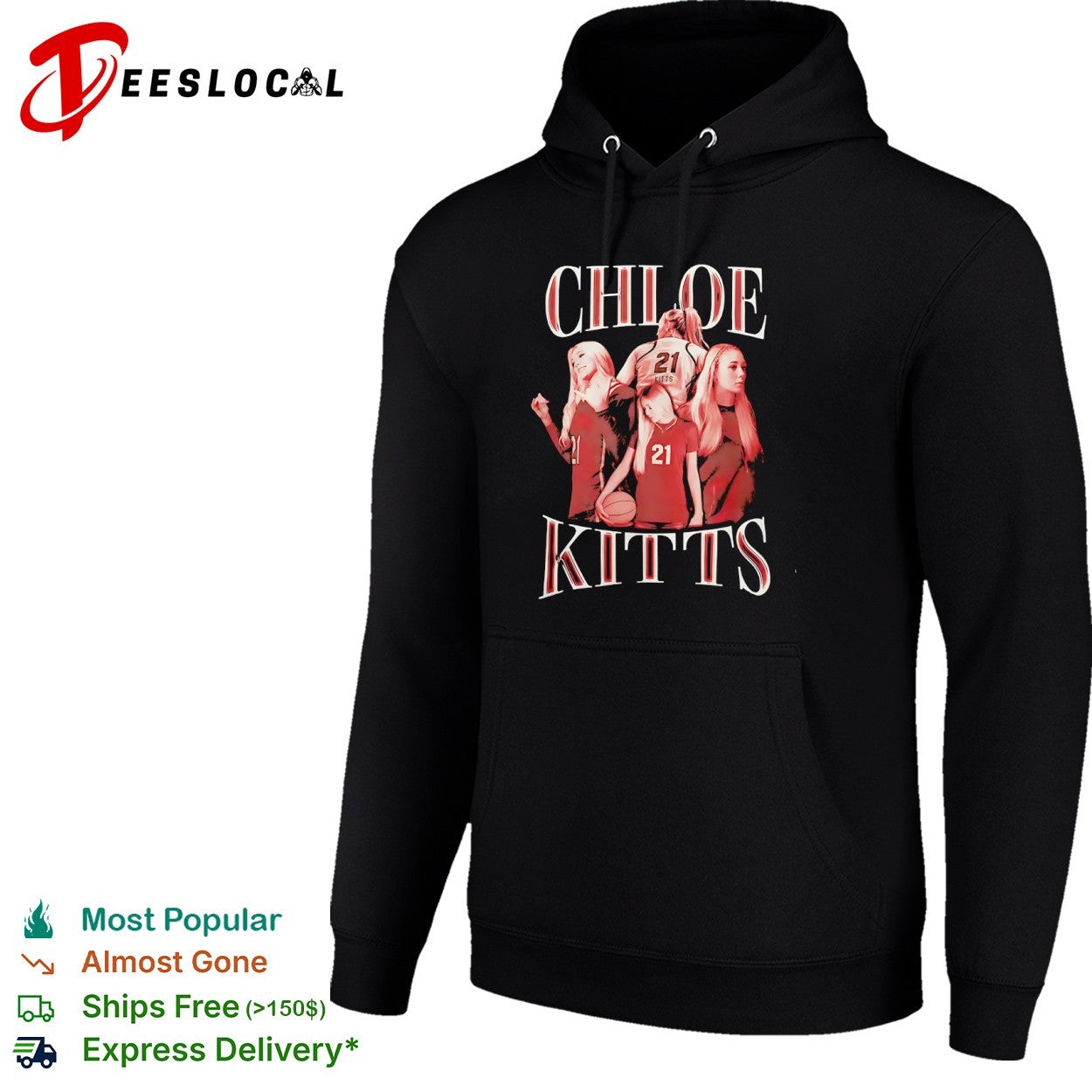 Chloe Kitts South Carolina Gamecocks NCAA Basketball Player shirt