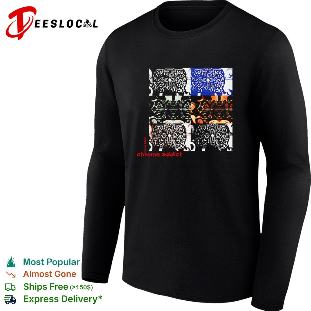 Chrome Addict Cross Ornamental Motif shirt