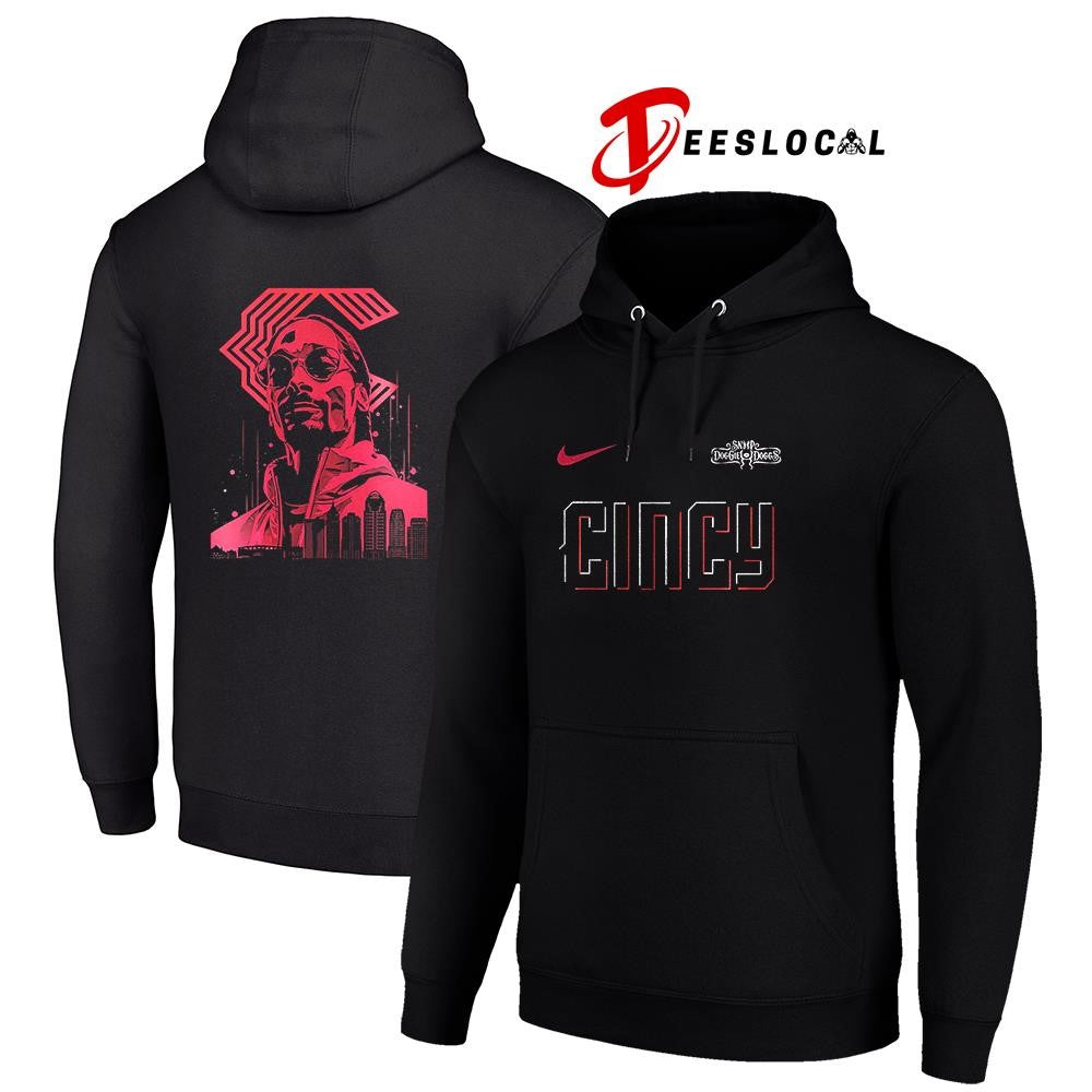 Cincinnati Reds x Snoop Dogg Post Game concert portrait graphic shirt