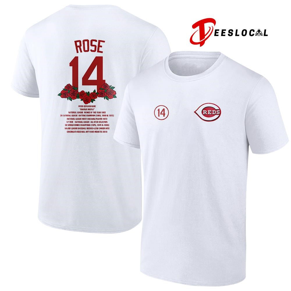 Cincinnati Reds x Snoop Dogg Postgame Rose name and number concert shirt