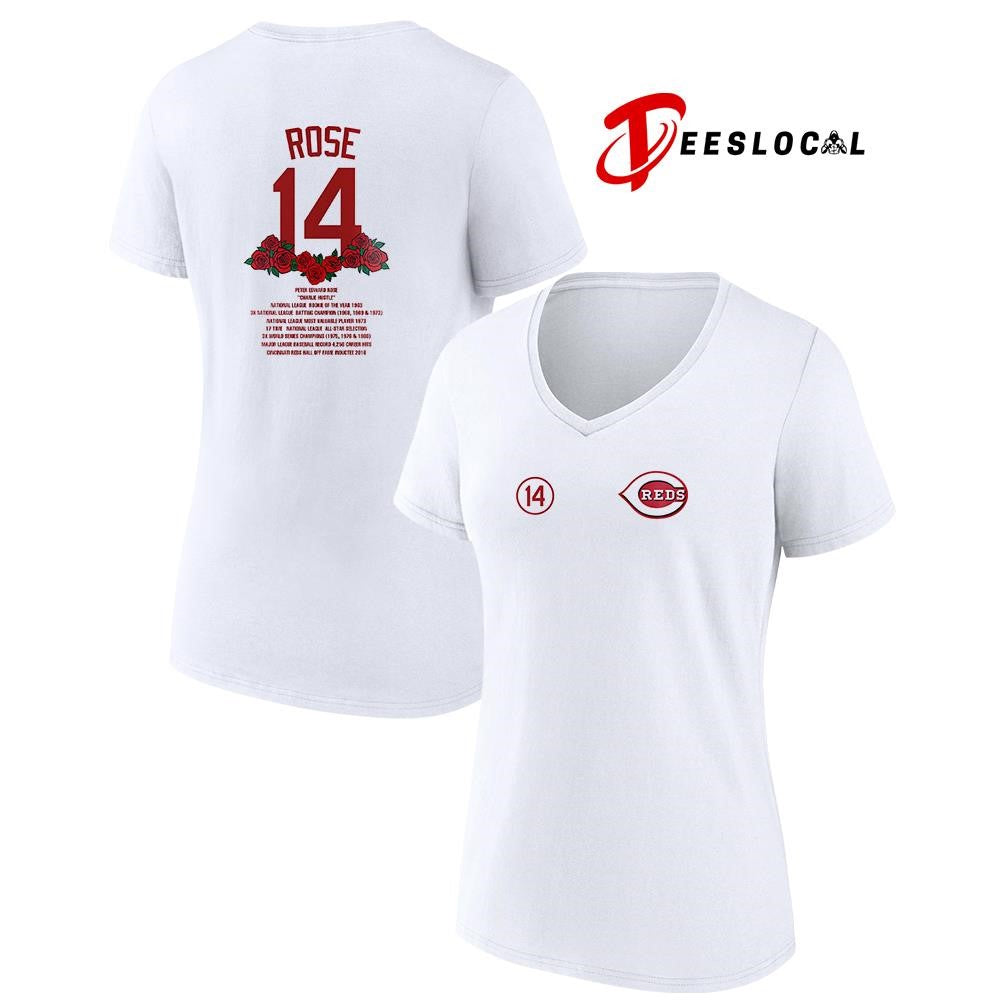 Cincinnati Reds x Snoop Dogg Postgame Rose name and number concert shirt