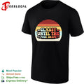 Classy until the puck drops retro sunset hockey shirt