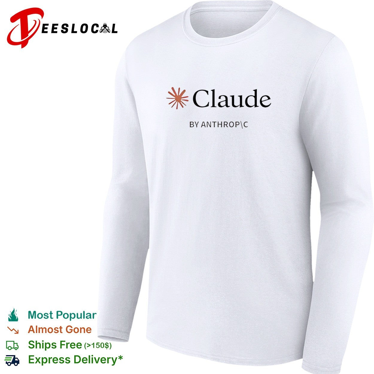 Claude by Anthropic Logo shirt