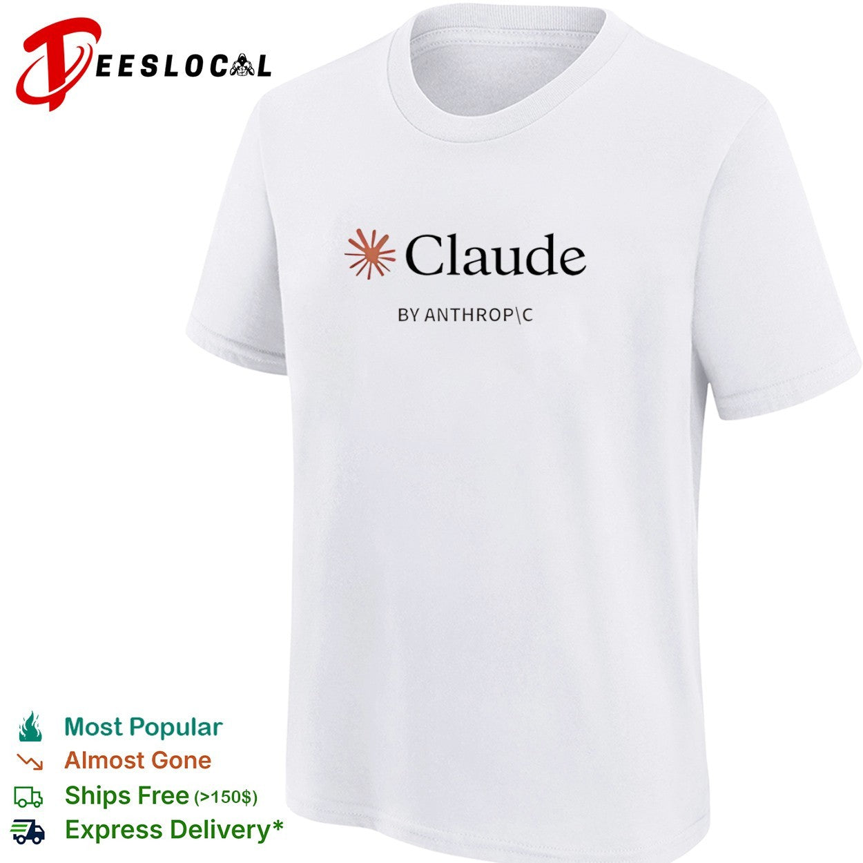 Claude by Anthropic Logo shirt