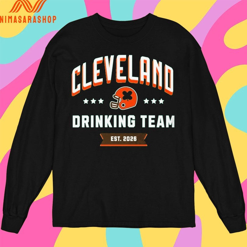 Cleveland Browns Drinking Team Est 2026 Shirts