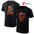 Cleveland Browns x fan 4 life graphic shirt
