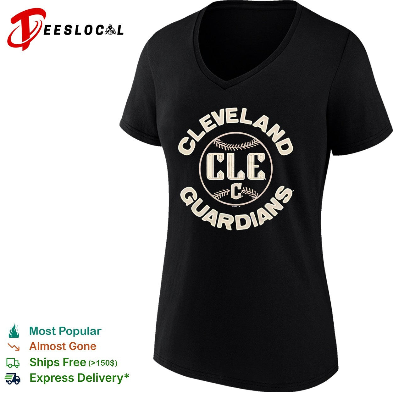 Cleveland Guardians Baseball logo MLB Professional League shirt