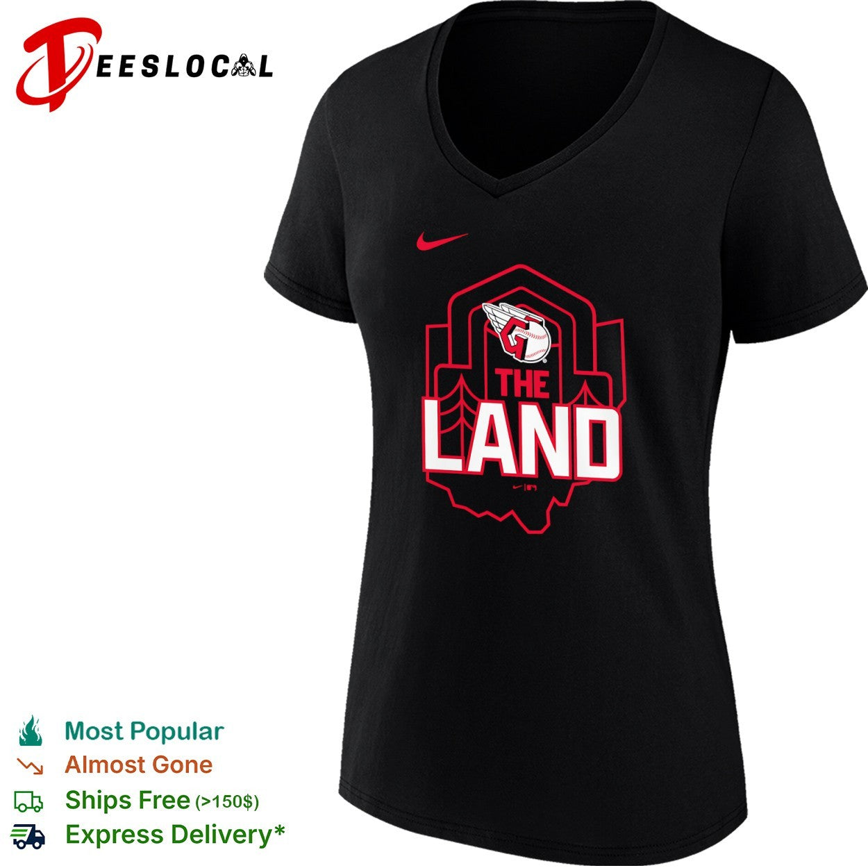 Cleveland Guardians the land MLB shirt