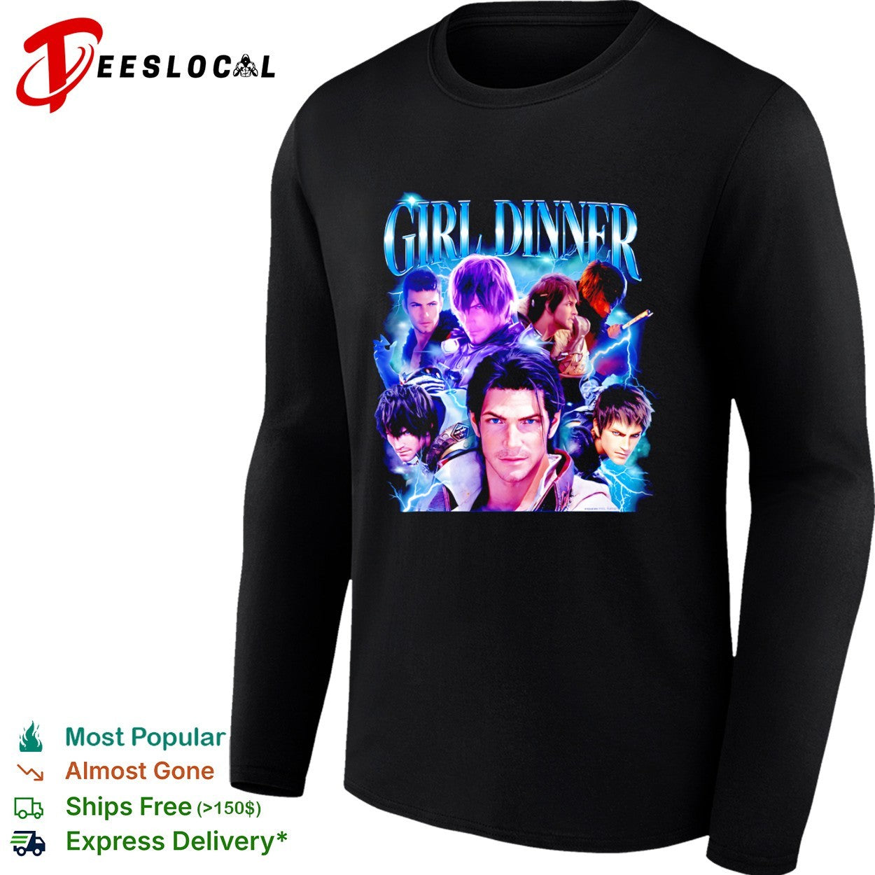 Clive Rosfield Final Fantasy XVI Girl Dinner shirt