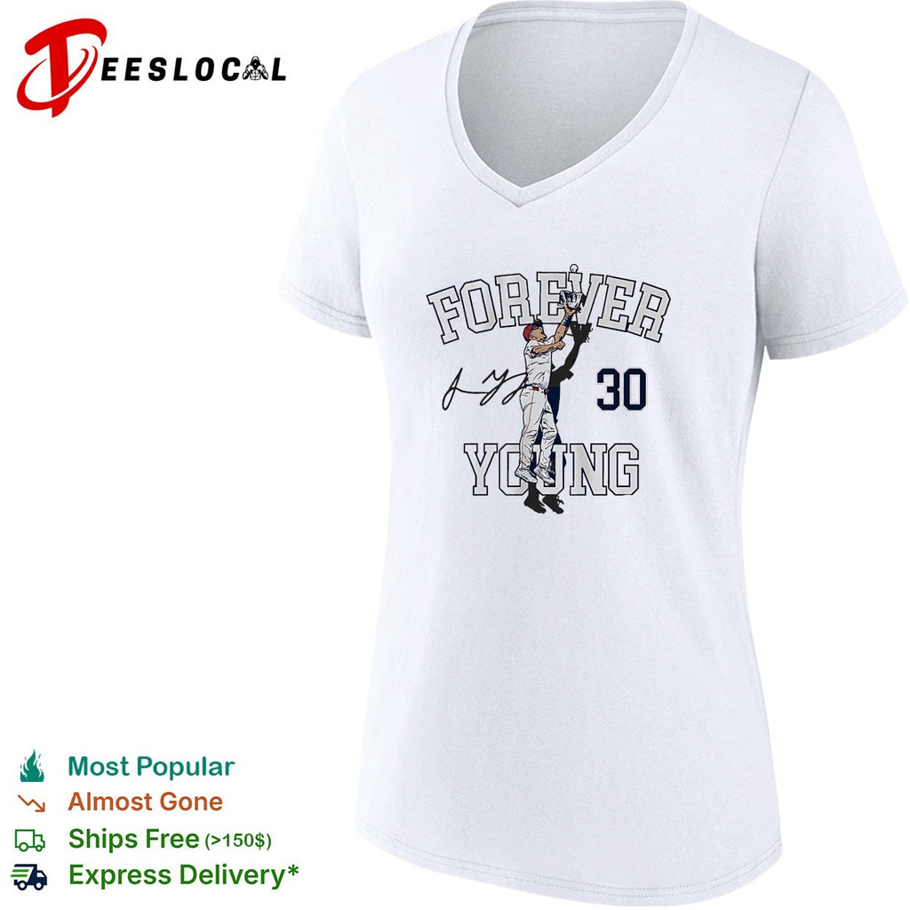 Cole Young Washington Nationals baseball Forever Young signature shirt