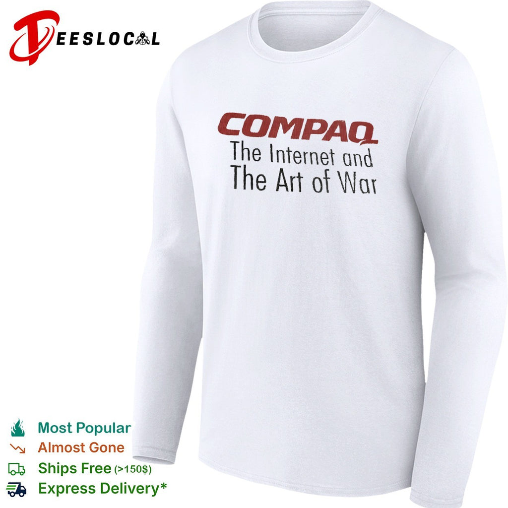 Compaq the internet and the art of war shirt