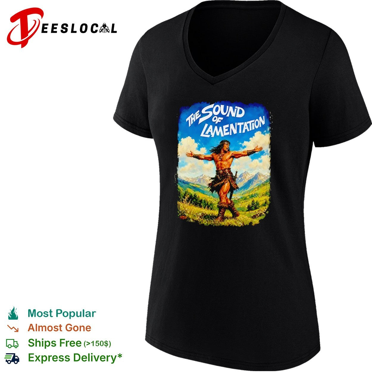 Conan the Barbarian The Sound of Lamentation Arnold Schwarzenegger shirt
