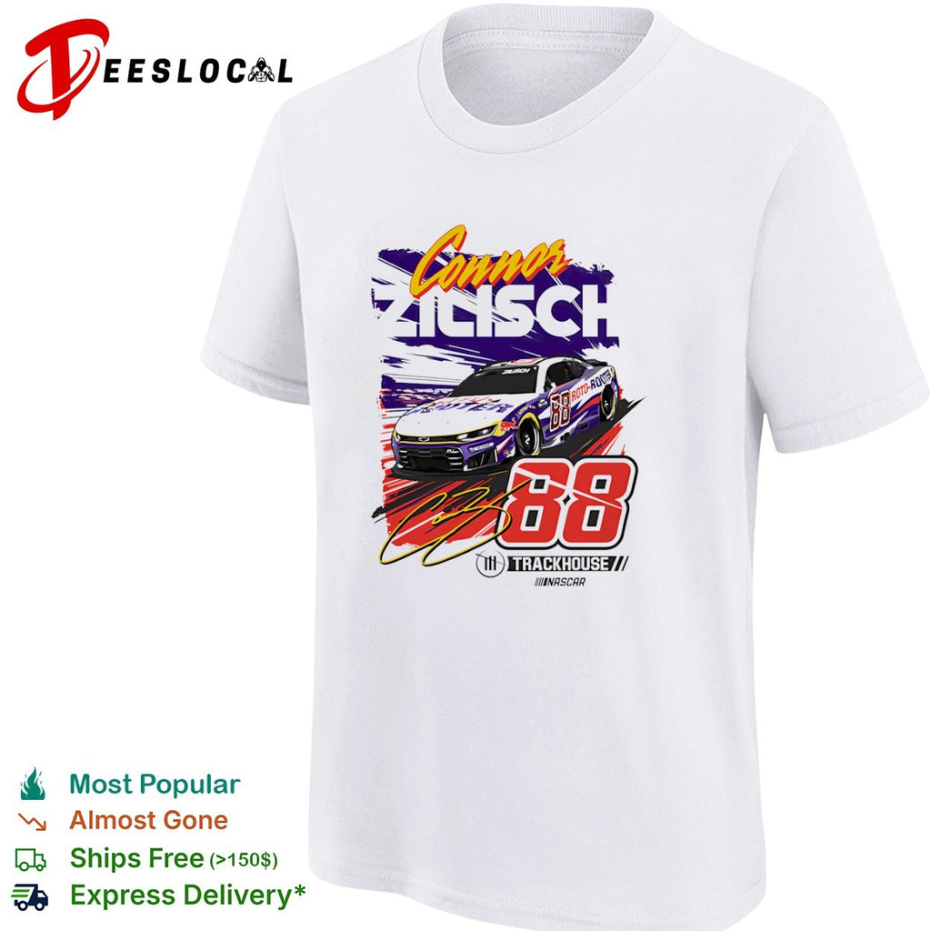 Connor Zilisch 88 Trackhouse Racing NASCAR Chevrolet Camaro shirt